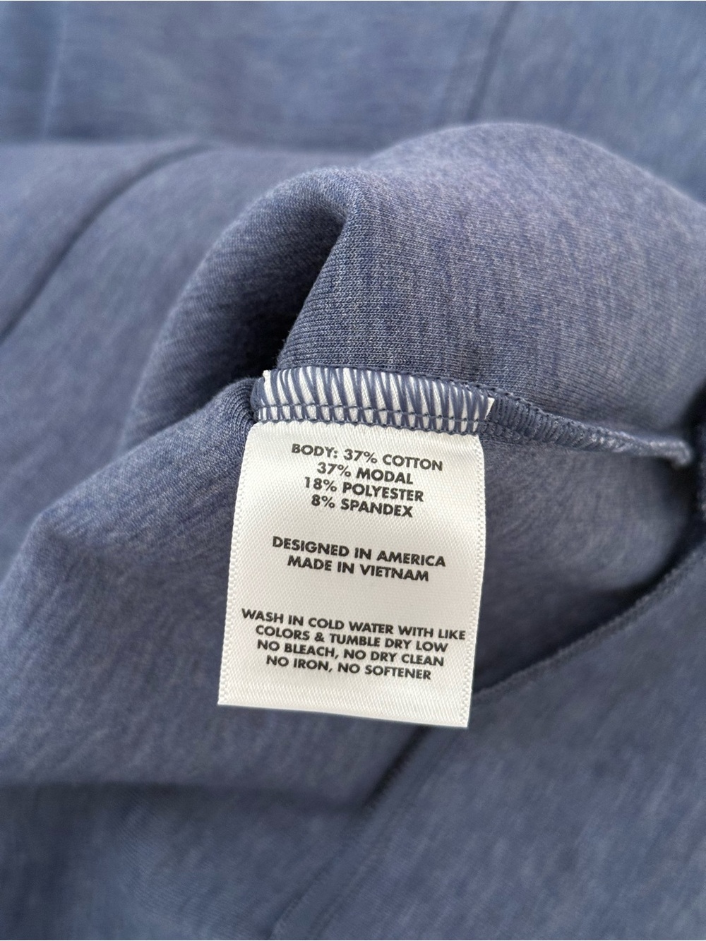 RHOBACK Aspire Short Sleeve Half-Zip COSTAL BLUE - Picture 7 of 8